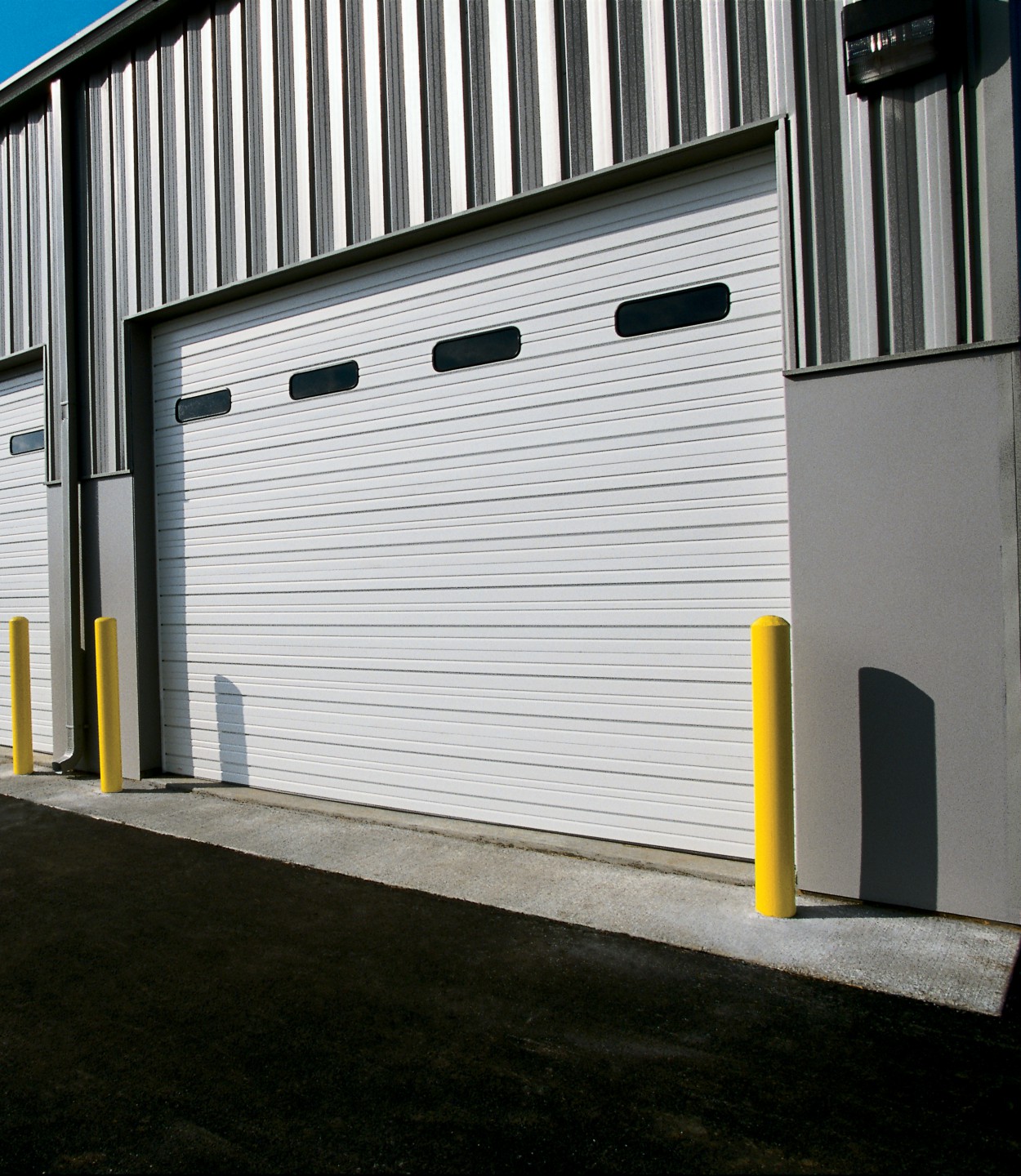 commercial sectional steel door